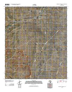 2010 Map of Diamond Y Spring SE, 2010 Print