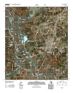2010 Map of Diboll, 2010 Print