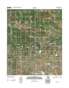 2013 Map of Dimple, 2013 Print