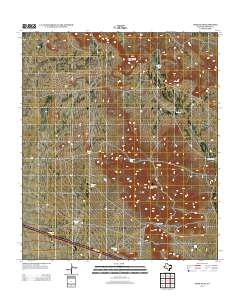 2013 Map of Dome Peak, 2013 Print