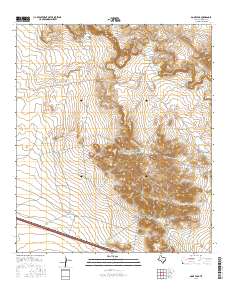 2016 Map of Dome Peak, 2016 Print