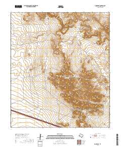 2019 Map of Dome Peak, 2019 Print
