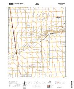 2019 Map of Dumas North, 2019 Print