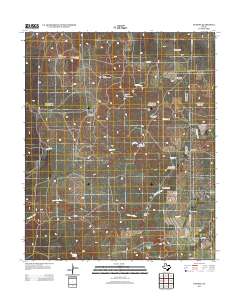 2012 Map of Dumont, 2012 Print