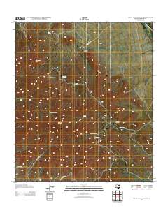 2012 Map of Eagle Mountains NE, 2012 Print