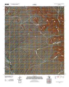 2010 Map of Eagle Mountains NW, 2010 Print