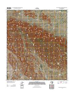2012 Map of East Hunter Canyon, 2012 Print