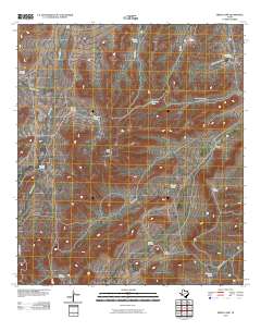 2010 Map of Ebers Camp, 2010 Print