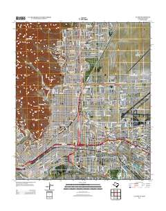 2012 Map of El Paso, 2012 Print