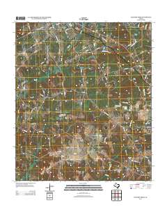 2013 Map of Elkhart Creek, 2013 Print