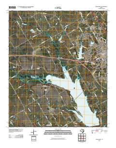 2010 Map of Ennis West, 2010 Print