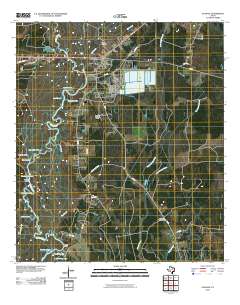 2010 Map of Evadale, 2010 Print