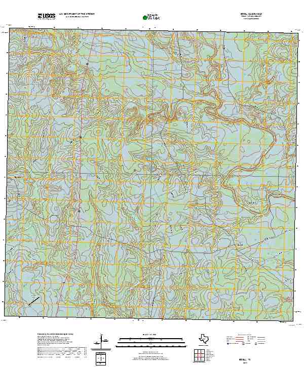2019 Map of Ezzell, 2019 Print