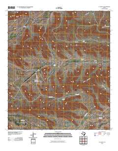 2010 Map of F C Ranch, 2010 Print