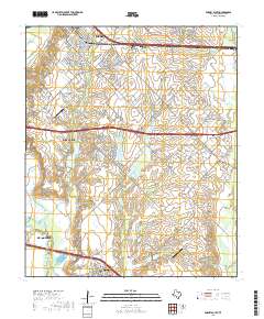 2019 Map of Forney South, 2019 Print