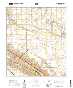 2019 Map of Fort Hancock NW, 2019 Print