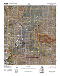 2010 Map of Fort Stockton East, 2010 Print