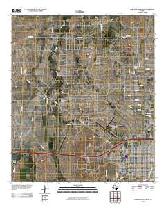 2010 Map of Fort Stockton West, 2010 Print
