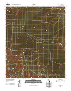 2010 Map of Gant Hills, 2010 Print