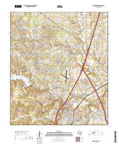 2019 Map of Georgetown, 2019 Print