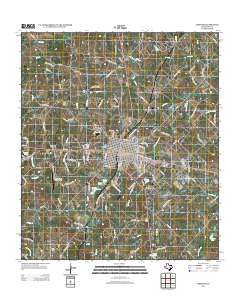 2013 Map of Giddings, 2013 Print