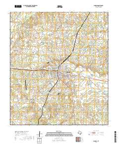 2019 Map of Giddings, 2019 Print