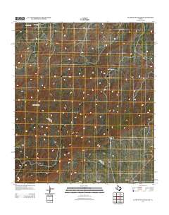 2012 Map of Glass Mountain Ranch, 2012 Print
