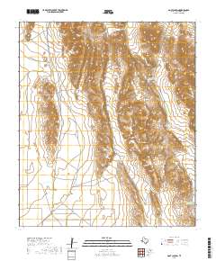 2019 Map of Goat Canyon, 2019 Print