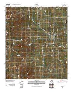 2010 Map of Godley, 2010 Print