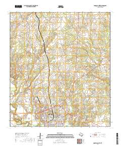 2019 Map of Gonzales North, 2019 Print
