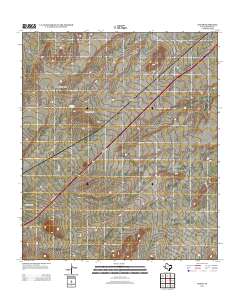 2013 Map of Gozar, 2013 Print