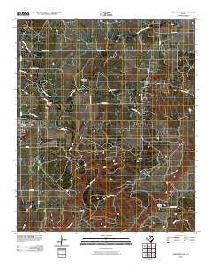 2010 Map of Graford East, 2010 Print