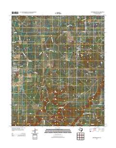 2012 Map of Graford East, 2012 Print