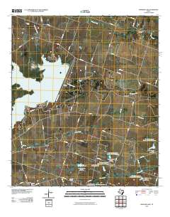 2010 Map of Granger Lake, 2010 Print
