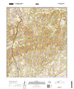 2019 Map of Grapeland, 2019 Print