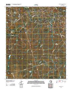 2010 Map of Grayback, 2010 Print