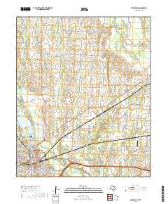 2019 Map of Greenville NE, 2019 Print