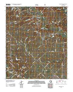 2010 Map of Greenwood, 2010 Print