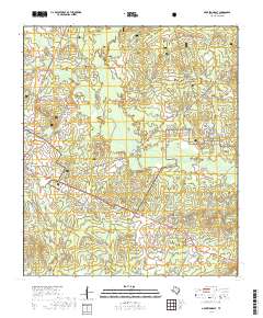 2019 Map of Groveton East, 2019 Print