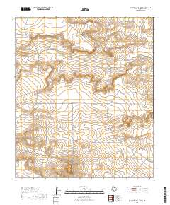 2019 Map of Gunsight Hills North, 2019 Print