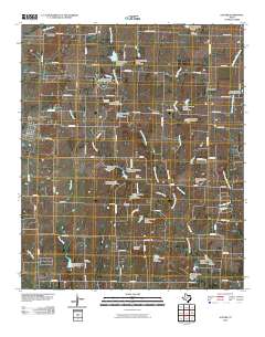 2010 Map of Gunter, 2010 Print