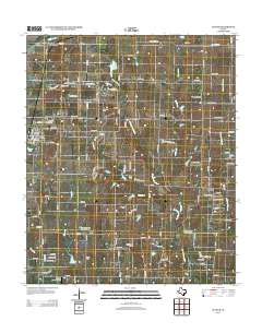 2013 Map of Gunter, 2013 Print