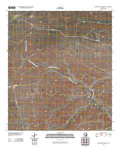 2010 Map of Hackberry Draw NW, 2010 Print
