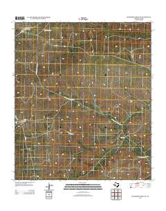 2012 Map of Hackberry Draw NW, 2012 Print