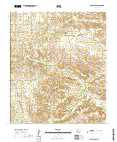 2019 Map of Hackberry Draw NW, 2019 Print