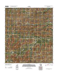 2012 Map of Hackberry Draw SW, 2012 Print