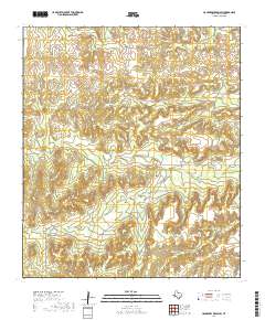 2019 Map of Hackberry Draw SW, 2019 Print