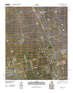 2010 Map of Hackberry Lake, 2010 Print