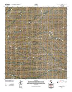 2010 Map of Halamicek Ranch, 2010 Print