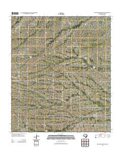 2012 Map of Halamicek Ranch, 2012 Print